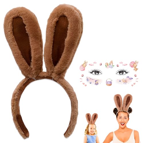 Scinzene Hasenohren Haarreif, Hasenohren Kinder, Osterhasen Ohren, Osterhasen Ohren Haarreif Für Kinder, Erwachsene, Ostern, Cosplay, Carnaval, Haarstyling, Ostergeschenke Scinzene Hasenohren Haarreif, Hasenohren Kinder, Osterhasen Ohren, Osterhasen Ohren Haarreif Für Kinder, Erwachsene, Ostern, Cosplay, Carnaval, Haarstyling, Ostergeschenke von Scinzene