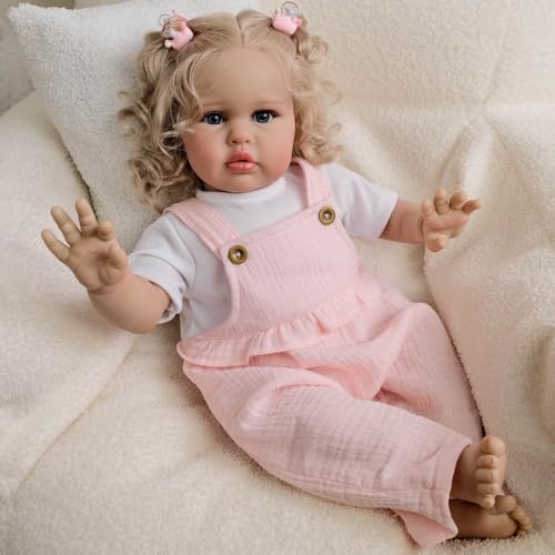 Scnbom 24zoll 60cm Reborn Babys mädchen vollsilikon wie echtes Puppen lebensechte babypuppen Toddler Junge Scnbom 24zoll 60cm Reborn Babys mädchen vollsilikon wie echtes Puppen lebensechte babypuppen Toddler Junge von Scnbom