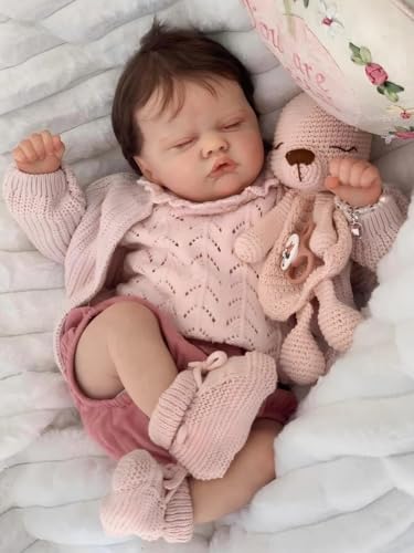 Scnbom Reborn Babys vollsilikon mädchen 19zoll 48cm wie echtes Puppen lebensechte babypuppen Schlaf Toddler Junge Scnbom Reborn Babys vollsilikon mädchen 19zoll 48cm wie echtes Puppen lebensechte babypuppen Schlaf Toddler Junge von Scnbom