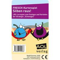 FRESCH-Kartenspiel: Silben raus! von Scolix in der AAP Lehrerwelt GmbH