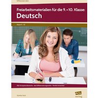 Freiarbeitsmaterialien für die 9.+10. Kl.: Deutsch von Scolix in der AAP Lehrerwelt GmbH