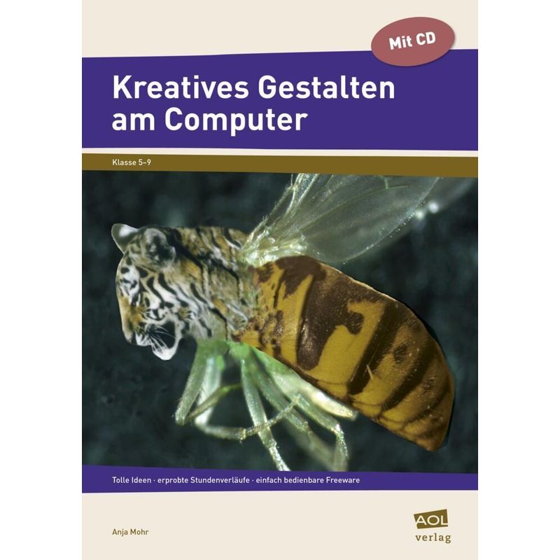 Kreatives Gestalten am Computer (Sek I), m. 1 CD-ROM von Scolix