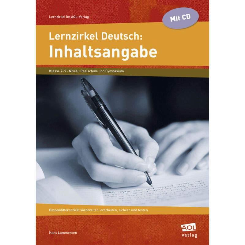 Lernzirkel Deutsch: Inhaltsangabe, m. 1 CD-ROM von Scolix