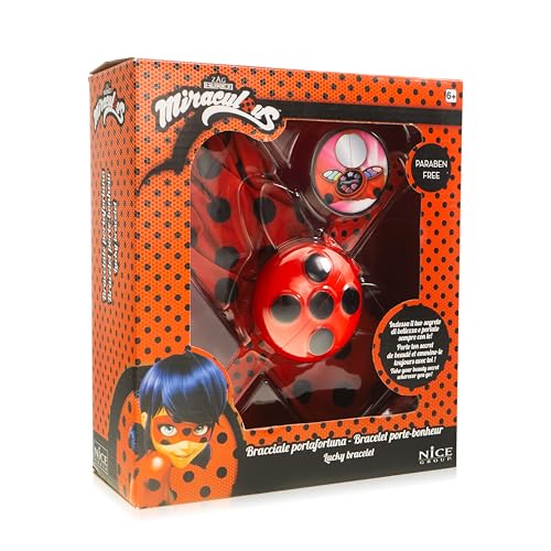 Nice Group 52003 Bracciale Portafortuna Make-Up Trucchi per Bambini Miraculous: Tales of Ladybug & Cat Noir Tricks Spielzeug, Mehrfarbig, 3 Nice Group 52003 Bracciale Portafortuna Make-Up Trucchi per Bambini Miraculous: Tales of Ladybug & Cat Noir Tricks Spielzeug, Mehrfarbig, 3 von Nice Group