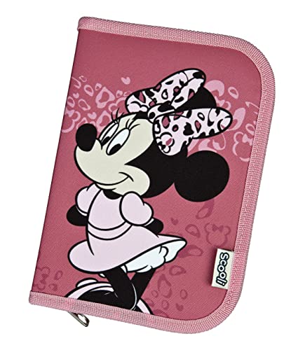 Scooli Minnie Mouse Schüleretui - gefülltes Federmäppchen mit Eberhard Faber Stiften - stylische Federmappe mit Motiv - Stiftebox für Buntstifte und Bleistifte - ideal für die Schule Scooli Minnie Mouse Schüleretui - gefülltes Federmäppchen mit Eberhard Faber Stiften - stylische Federmappe mit Motiv - Stiftebox für Buntstifte und Bleistifte - ideal für die Schule von Scooli