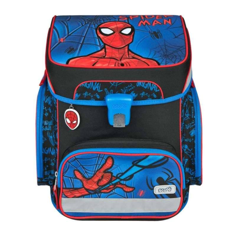 SCOOLI Schulranzen Set EasyFit 5 tlg für Jungen, Scooli Designs Spider Man 3 von Scooli