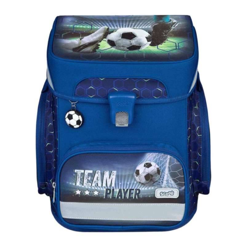 SCOOLI Schulranzen Set EasyFit 5 tlg für Jungen, Scooli Designs Team Player von Scooli