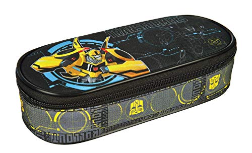 Scooli TFUV7730 - Schlamperbox mit Stiftschlaufen, Transformers mit Bumblebee Motiv, ca. 21,5 x 10 x 6 cm von Scooli