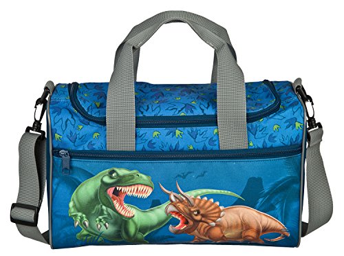 Sporttasche, Dinosaurier, ca. 35 x 16 x 24 cm von Scooli