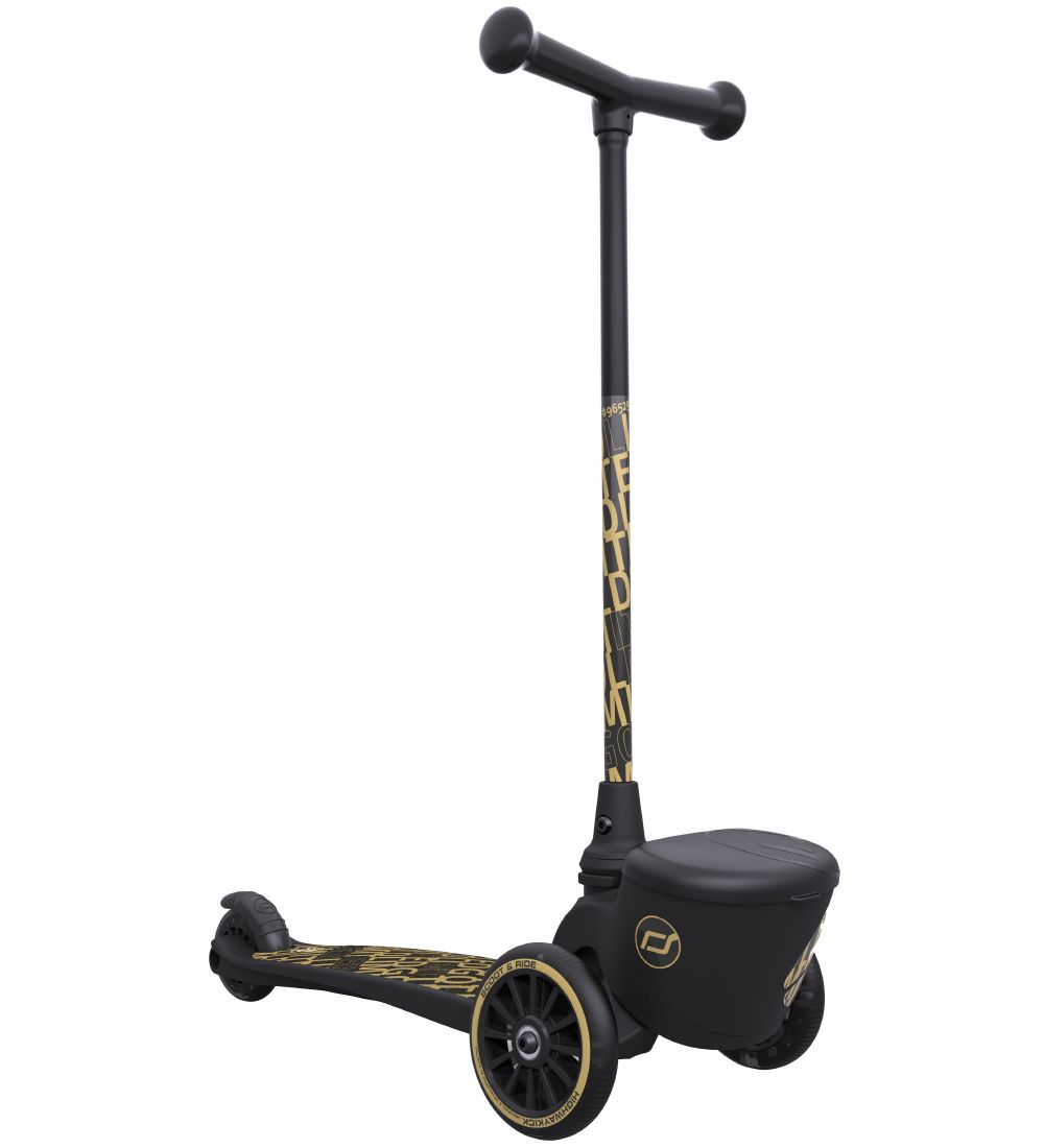 Scoot and Ride Highway Kick 2 Lifestyle - Black/Gold - Scoot and Ride - One Size - Tretroller Scoot and Ride Highway Kick 2 Lifestyle - Black/Gold - Scoot and Ride - One Size - Tretroller von Scoot and Ride