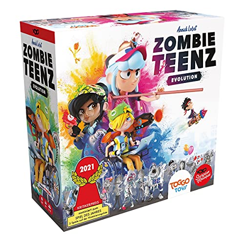 Le Scorpion Masqué, Zombie Teenz Evolution, Kinderspiel, Nominiert zum Spiel des Jahres 2021, 2-4 Spieler, Ab 8+ Jahren, 20+ Minuten, Deutsch, Mehrfarbig, Bunt Le Scorpion Masqué, Zombie Teenz Evolution, Kinderspiel, Nominiert zum Spiel des Jahres 2021, 2-4 Spieler, Ab 8+ Jahren, 20+ Minuten, Deutsch, Mehrfarbig, Bunt von Scorpion Masqué