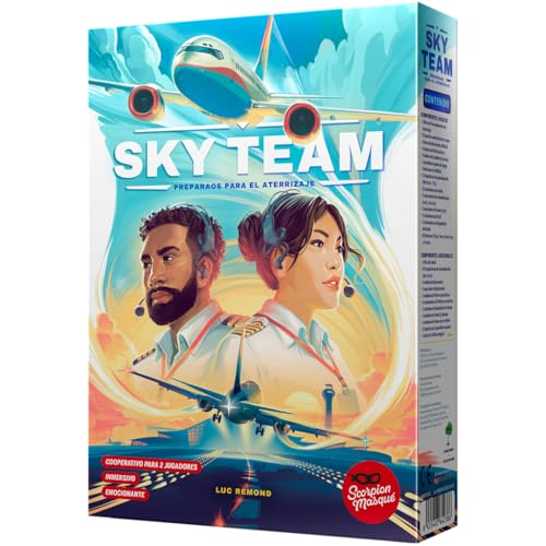 Le Scorpion Masqué | Sky-Team | Brettspiel | ab 12 Jahren | für 2 Spieler | 15 Minuten pro Partie | Englisch Le Scorpion Masqué | Sky-Team | Brettspiel | ab 12 Jahren | für 2 Spieler | 15 Minuten pro Partie | Englisch von Scorpion Masqué