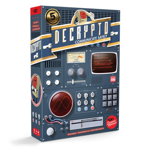 Scorpion Masqué Decrypto: 5th Anniversary Edition | Deduction Partyspiel | ab 12 Jahren | 3 bis 8 Spieler | 15 Minuten von Scorpion Masqué