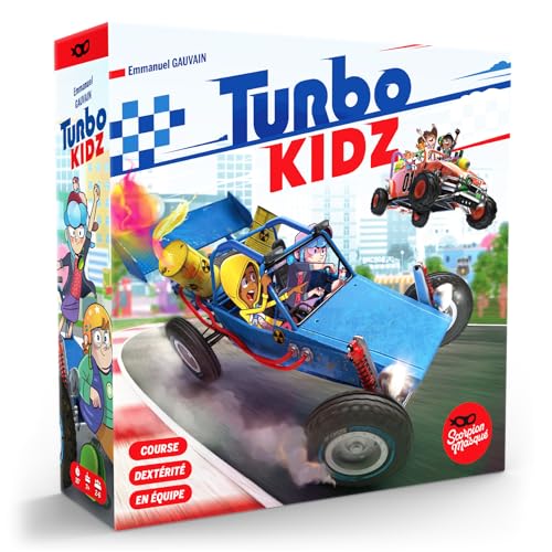 Turbo Kidz | FR | Jeu Familial | 7 ans et + | 2 à 6 joueurs | 15 Minuten von Scorpion Masqué