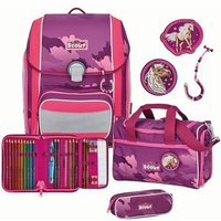 SCOUT 76400639900 SCOUT GENIUS SET 4TLG. PINK HORSE - Schulranzen-Set SCOUT 76400639900 SCOUT GENIUS SET 4TLG. PINK HORSE - Schulranzen-Set von Scout
