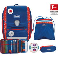 SCOUT 76400904000 Schulranzen-Set 4-teilig Genius Exklusiv Bundesliga SCOUT 76400904000 Schulranzen-Set 4-teilig Genius Exklusiv Bundesliga von Scout