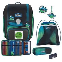 SCOUT 76420803600 Schulranzen-Set 5-teilig Genius Set Movie Star Blue Pixel SCOUT 76420803600 Schulranzen-Set 5-teilig Genius Set Movie Star Blue Pixel von Scout