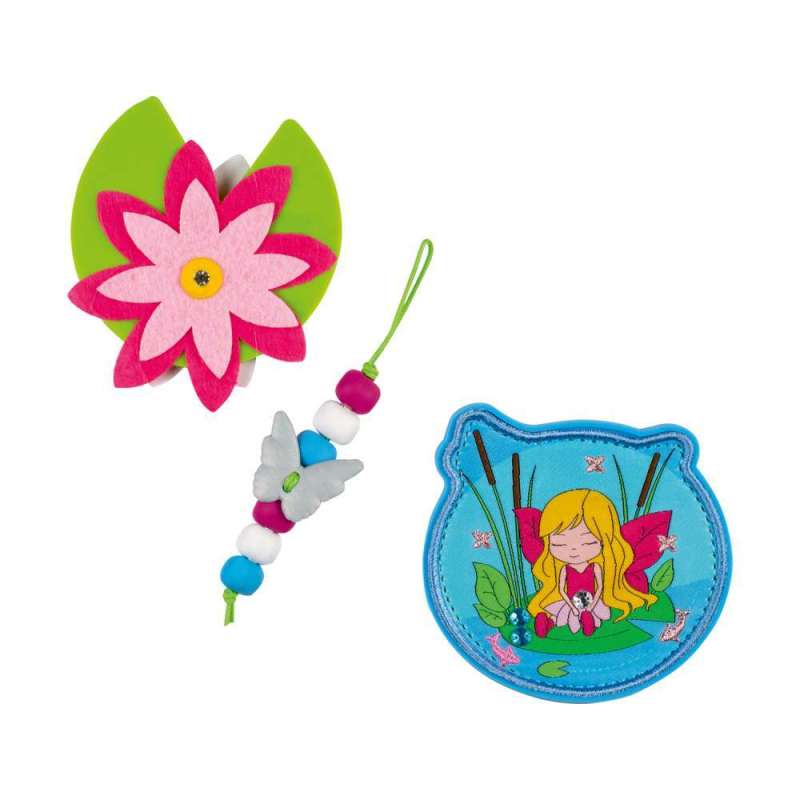 SCOUT Funny Snaps Move 3 tlg. für Mädchen, Scout Designs Water Lily von Scout