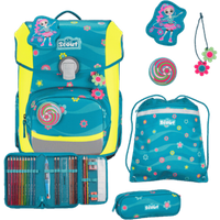 SCOUT S75450006100 Schulranzen-Set 4-teilig Little Flowers Neo von Scout
