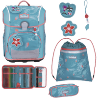 SCOUT S754600175400 Schulranzen-Set 5-teilig Aloha Neo Safety Light von Scout