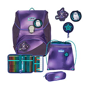 Scout Alpha Purple Magic Superflash Schulranzenzet von Scout