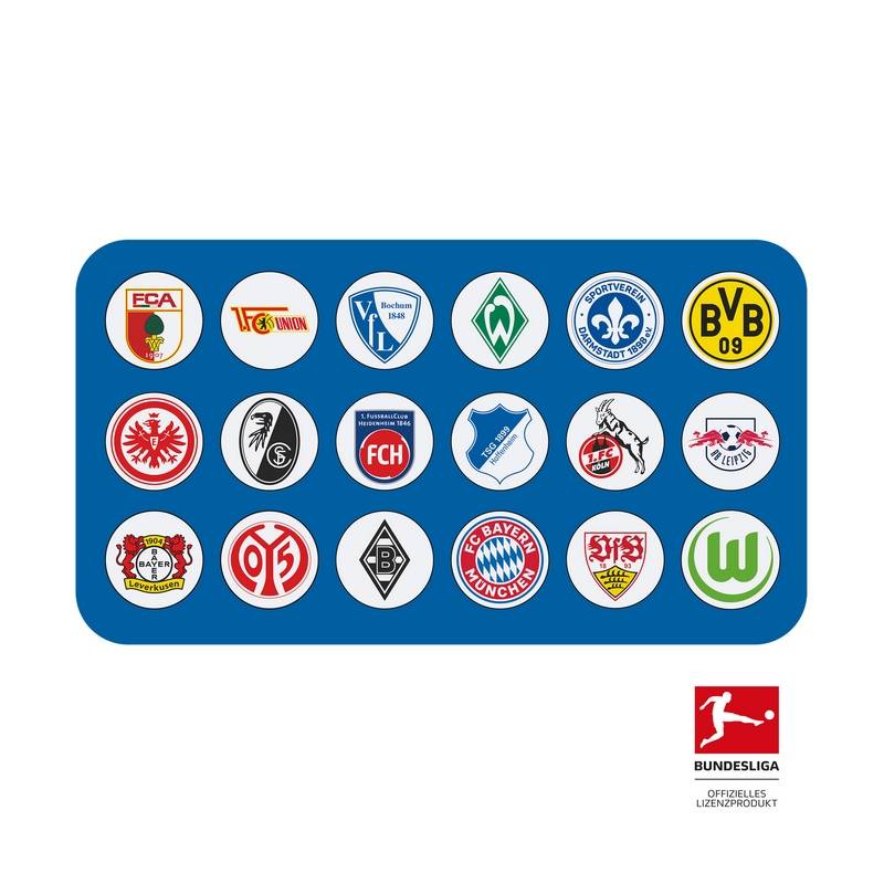 Scout Funny Snaps Bundesliga Clublogos 18tlg. von Scout