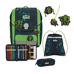 Scout Genius Cubes Schulranzenset von Scout