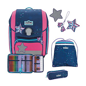 Scout Genius Pretty Star Schulranzenset von Scout