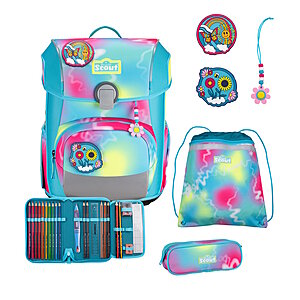 Scout Neo Happy Rainbow Exkl Edition Safety Light Schulranzen Set Scout Neo Happy Rainbow Exkl Edition Safety Light Schulranzen Set von Scout