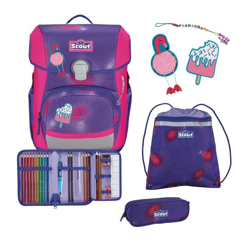 Scout Schulranzen Set Neo DIN Summer 4-tlg. Scout Schulranzen Set Neo DIN Summer 4-tlg. von Scout