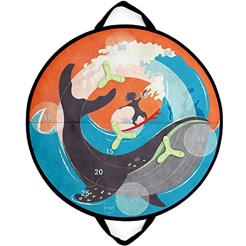 SCRATCH 276182120 Magnetische Zielscheibe, Wurfspiel, Kinder Dartscheibe und Zubehör, Spielzeug für drinnen und draußen, Motiv Surfer, Orange, Blau, Siehe Produktbeschreibung SCRATCH 276182120 Magnetische Zielscheibe, Wurfspiel, Kinder Dartscheibe und Zubehör, Spielzeug für drinnen und draußen, Motiv Surfer, Orange, Blau, Siehe Produktbeschreibung von Scratch Europe