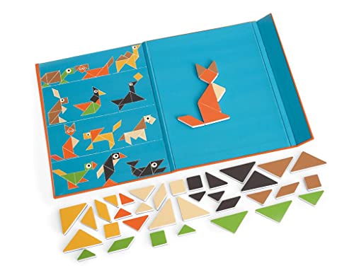 SCRATCH 276182295 Magnetisches Tangram Tiere, 1 Spieler, für Kinder ab 4 Jahren SCRATCH 276182295 Magnetisches Tangram Tiere, 1 Spieler, für Kinder ab 4 Jahren von Scratch Europe