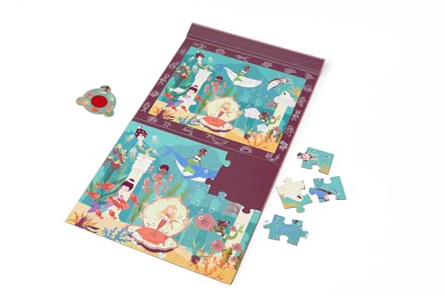 SCRATCH - Magnetisches Entdeckerpuzzle Meerjungfrauen von Scratch Europe