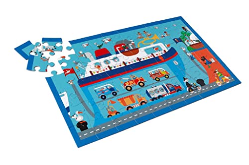 Scratch 276181075 60 Teile Puzzle für Kinder, Motiv Fähre, Mehrfarbig Scratch 276181075 60 Teile Puzzle für Kinder, Motiv Fähre, Mehrfarbig von Scratch Europe