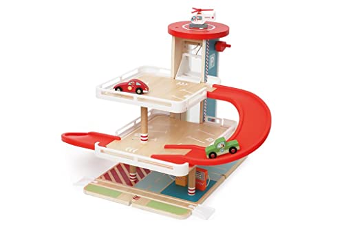 Scratch 276181085 Spielzeug Garage mit viel Zubehör, Parkhaus, Autowerkstatt aus Holz, ab 3 Jahren Scratch 276181085 Spielzeug Garage mit viel Zubehör, Parkhaus, Autowerkstatt aus Holz, ab 3 Jahren von Scratch Europe