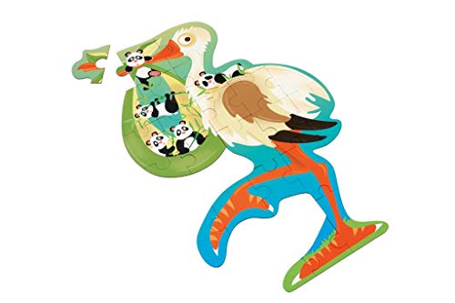 Scratch 276181127 Shape Puzzle Storch, Konturpuzzle für Kinder ab 3 Jahren, 24 Teile Scratch 276181127 Shape Puzzle Storch, Konturpuzzle für Kinder ab 3 Jahren, 24 Teile von Scratch Europe