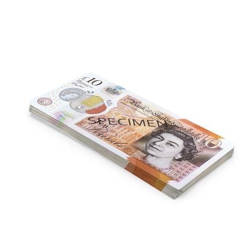 Scratch Cash 100 x £10 Pfund Geld zum Spielen - gebündeltes Paket für Video, Fake Casinos, Photo Booth, Geschenke von Scratch Lover