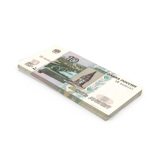 Scratch Cash 100 x 10 Russische Rubel Geld zum Spielen (reduziert auf 75%) von Scratch Lover