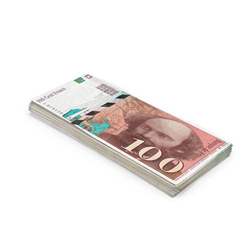 Scratch Cash 100 x ₣ 100 Franken Spielgeld (Reale Größe) von Scratch Lover