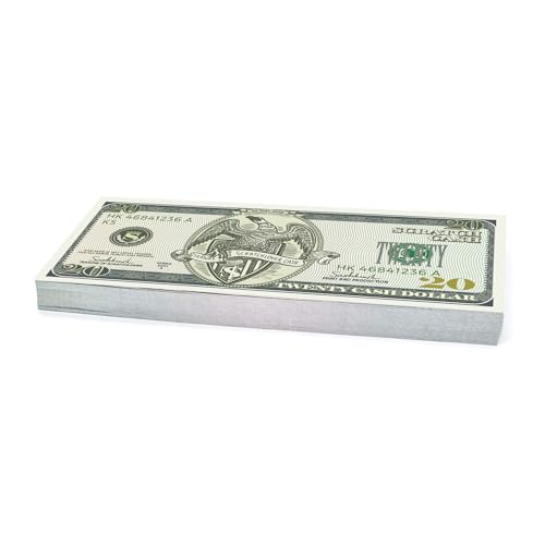 Scratch Cash 100 x $ 20 Dollars Money for Play (Real Size) Dollars Geld voor Spelen (Werkelijke grootte) von Scratch Lover