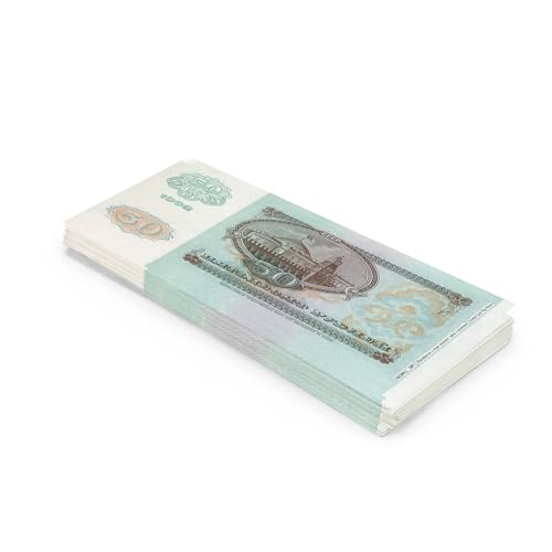 Scratch Cash 100 x 50 Sowjetrubel Geld zum Spielen (Reale Größe) von Scratch Lover