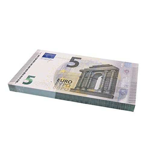 Scratch Cash 100 x € 5 Euro Money to Play (Größe auf 125% im Vergleich zu echtem Geld erhöht) von Scratch Lover