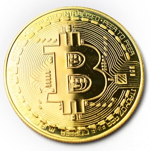 Scratch Lover - Bitcoin Scratch Coin - Vergoldete Münze zum Spielen - Absolute Neuheit von Scratch Lover