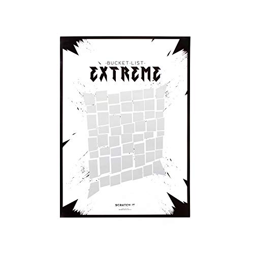 Scratch Poster - Extreme - to do Liste zum Freirubbeln von Thumbs Up