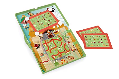 SCRATCH 276182276 Magnetisches Lernspiel Labyrinth Garten, 1 Spieler, für Kinder ab 5 Jahren von Scratch Europe