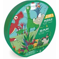 Scratch - 2in1 Spielpuzzle 3D Dinosaurier 36 Teile von Scratch