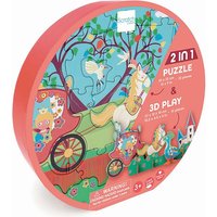 Scratch - 2in1 Spielpuzzle 3D Prinzessin 32 Teile von Scratch