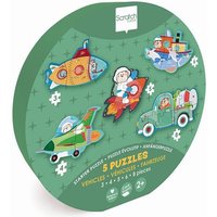 Scratch - Beginner Puzzle Fahrzeuge 3/4/5/6/8 Teile von Scratch