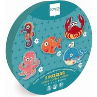Scratch - Beginner Puzzle Ozean 3/4/5/6/8 Teile von Scratch