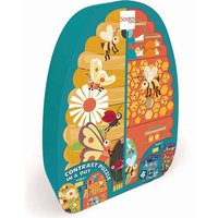 Scratch - Konturpuzzle Biene beidseitig 2x20 Teile Scratch - Konturpuzzle Biene beidseitig 2x20 Teile von Scratch